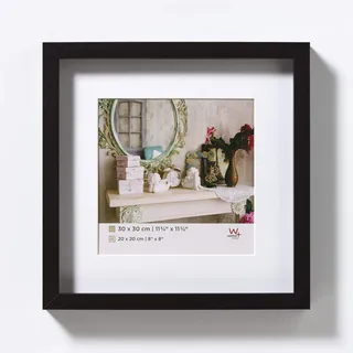 walther design Stockholm schwarz 30x30 cm 3er Set