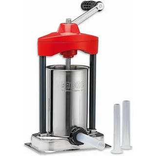 Friedr. Dick F. DICK HTW Hausschlachter-Tischwurstfüller 3 Liter/5 lb (für Hobbyköche, Jäger und BBQ-Fans, Wurstfüller, Wurstmaschine, Hand-Wurstfüllmaschine, Fassungsvermögen: 3 Liter) 90603000
