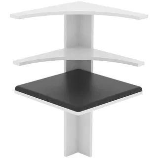 Mid.you Eckbankelement, Weiß, 1-Sitzer, Eckteil, 43x78x43 cm, Esszimmer, Bänke, Eckbänke