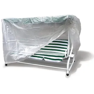 DEGAMO Abdeckhaube Hollywoodschaukel 250x150x160cm, PE transparent (250cm,