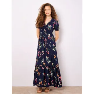 Apricot Maxikleid Blau 36