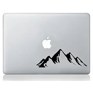Berge Hügel Aufkleber Apple macbook Laptop Abziehbild Kunst Grafik Vinyl lustig Wandbild