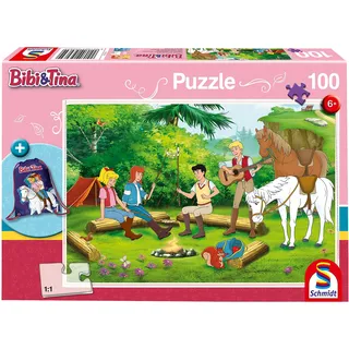 Schmidt Spiele 56264 Puzzle Bibi und Tina 100 Teile