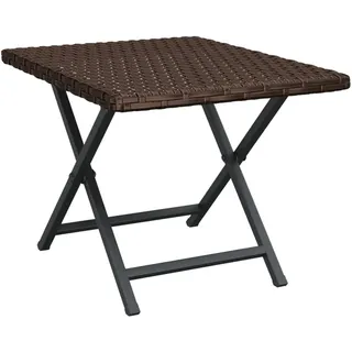 vidaXL Klapptisch 48,5 x 37,3 x 32 cm Braun