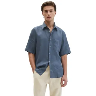 Marc O'Polo Kurzarmhemd Blau S