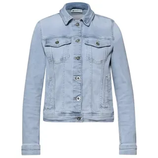 STREET ONE Jeansjacke mit Brusttaschen und Knöpfen - Blau