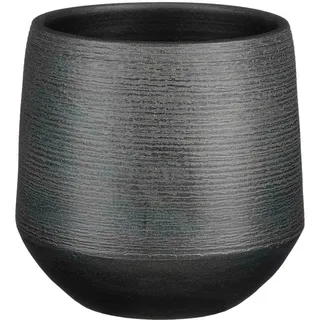 Mica decorations Evora Ø 19 x 18 cm Schwarz