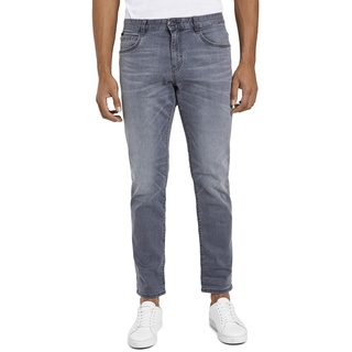 Tom Tailor Herren Jeans Josh Slim Fit Grau Normaler Bund Reißverschluss W 38 L 32