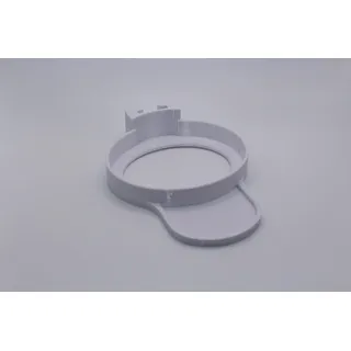 Lux-Gadget Abnehmbare Wandhalterung für Sagrotan No Touch Seifenspender, Weiß