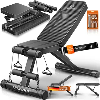 Kesser Hantelbank Multifunktionale Trainingsbank Schwarz