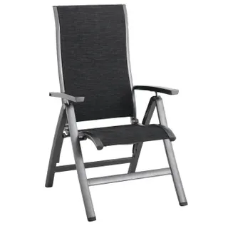 MWH Das Original Royal Garden Kensington Plus Positionssessel  grau