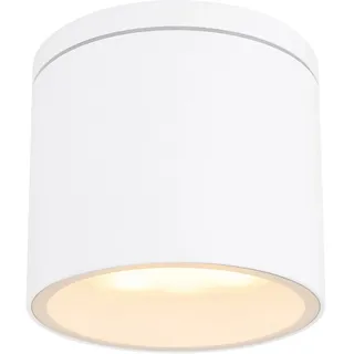 GLOBO Außenleuchte Aluminium 10,8x9,6 cm 1x GX53 LED weiß