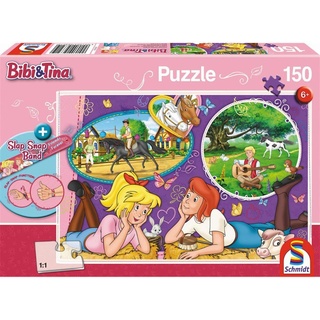 Schmidt Spiele Puzzle Bibi und Tina Freundinnnen für immer 150 Teile mit Sl (150 Teile)