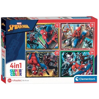 Puzzles Marvel Spiderman 4in1 Boden