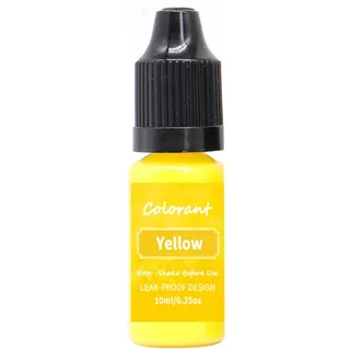 bephible 10 ml Kerzenfarbe – Color Essence Seife, Kerze, Farbfarbe, Sojawachs, Paraffin-Färbemittel für Zuhause, Gelb