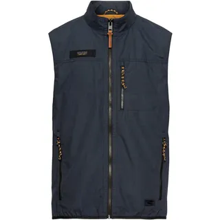 camel active Herren Multipocket Weste mit Stehkragen - 56