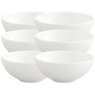 Villeroy & Boch Royal Dessertschale Weiß 6-tlg.