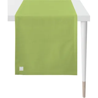 Tischläufer APELT "3959 Outdoor, Sommerdeko, Sommer", grün, B:46cm L:140cm, Polyester, Tischdecken, Panama
