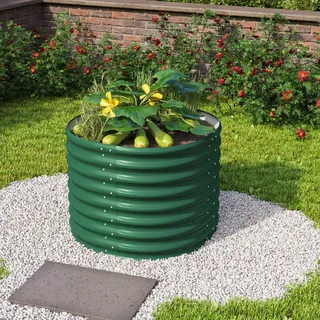 Vitavia, Hochbeet "Vita Rund 630", seegras, 82 x 82 x 63 cm (T x B x H)