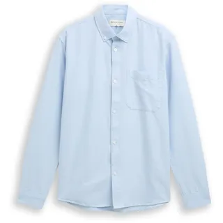 Tom Tailor Langarmhemd Blau XXL