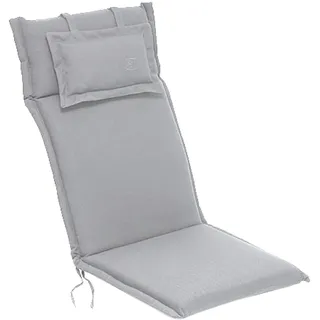 ROG garden-line AU93: Auflage FÜR HOCHLEHNER 119 x 46 cm - Taupe (GRAU)