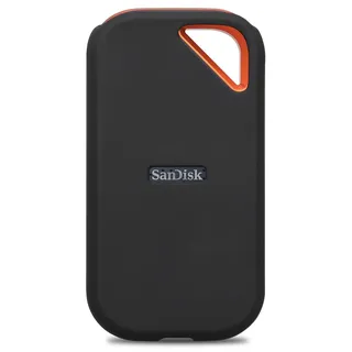 Lacdo Silikon Tragetasche Festplattentasche für SanDisk Extreme Pro Portable SSD 500GB 1TB 2TB 4TB 8TB External Solid State, Weiche Silikon-Schutzhülle für SanDisk Extreme SSD Reisebeutel, Schwarz