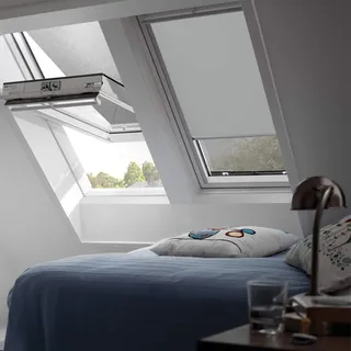 VELUX Verdunkelungsrollo für VL, VU, VKU/Y47/in Farbe Standard 0705/Uni Grau//DKL Y47 0705S