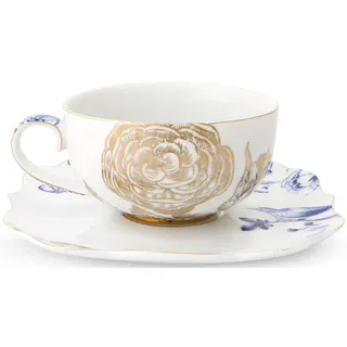 Pip Studio Royal White Teetasse mit Untertasse 2tlg.