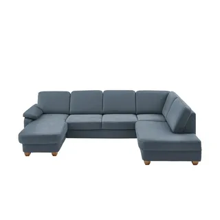 Kollektion Kraft Wohnlandschaft  Oliver ¦ blau ¦ Maße (cm): B: 300 H: 85 T: 202.0