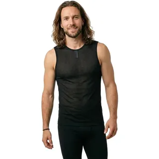 Rapha Merino Lightweight Ärmelloses Baselayer Schwarz M