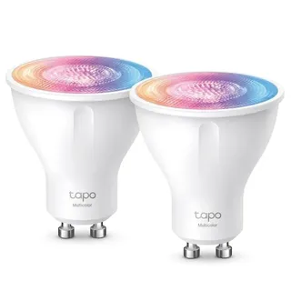 Tapo Smarte WLAN Glühbirne GU10 L630 3,5W Entspricht 50W 2 St. mehrfarbig