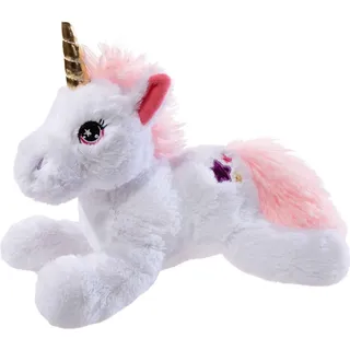 HEUNEC Einhorn liegend 30 cm Weiß