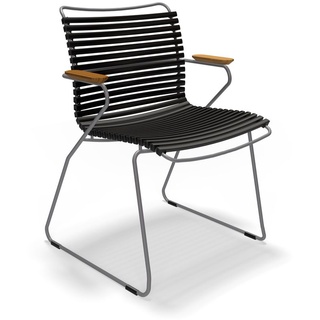 Houe CLICK Dining chair mit Bambusarmlehnen Black