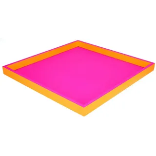G-C Giftcompany [SA2025/08 Neo quadratisch neon pink/neon orange