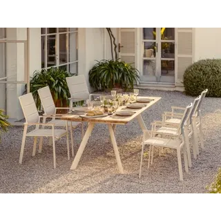 Niehoff Lissabon-Valletta Gartenmöbel-Set, 7-teilig