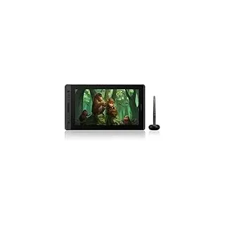 HUION Kamvas Pro 16 Grafiktablett mit Display, 15,6 Zoll | Volllaminiert, Blendfreies Glas, 6 Tasten, 1 Touch Leiste, Für Home-Office