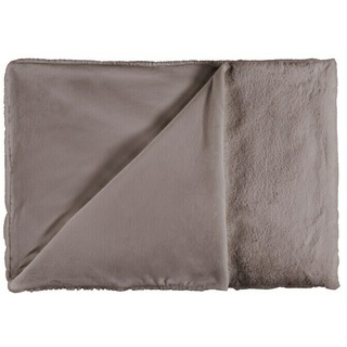 Decke Happy  (Taupe, 200 x 150 cm, 100 % Polyester)