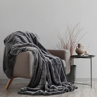 balou living Kuscheldecke Felloptik 150x200 cm