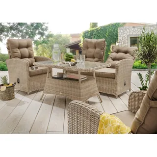 Destiny Loungeset Merano 5-tlg. Beige