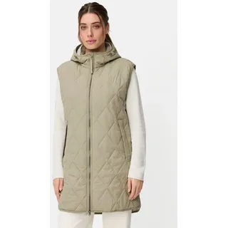 CAMEL ACTIVE Lange Weste mit Kapuze in Salbei | Gr.: 40