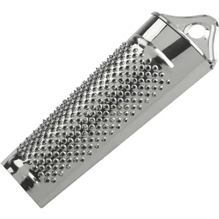 METRO Professional Muskatnussreibe, Edelstahl/PE, 13.5 x 3 cm, silber/schwarz