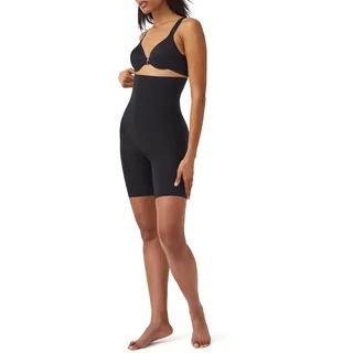 Spanx Damen Higher Power Shorts, tiefschwarz, Medium - 38-40