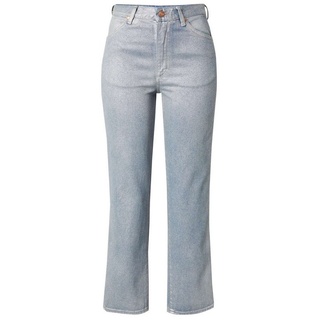 Wrangler 7/8-Jeans WILD WEST (1-tlg) Plain/ohne Details blau
