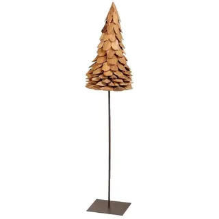 Deko Baum aus Teakholz L 110 cm, Ø 30 cm