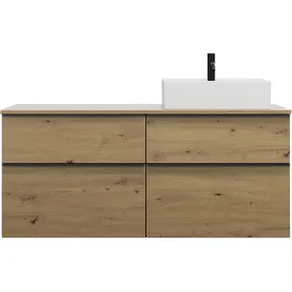 Burgbad Eqio Keramik-Aufsatzwaschtisch quadratisch 140 x 140 cm (SGUS140RF5662C0001G0252)