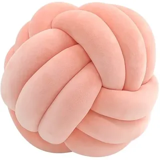 Evimstil Knotenkissen, Couchkissen, Sofa Kissen, Knoten-Ball-Kissen, Deko Zierkissen, Geknotetes Kissen für Sofa, Rund Knoten Kissen, Deko Knoten, Knot Pillow Ball,20cm/7.87 in