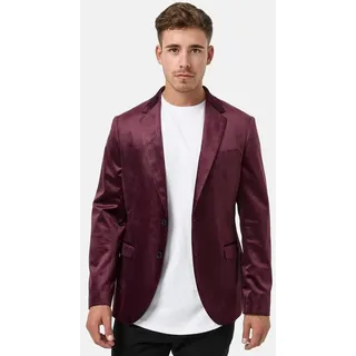 Jeff Anzugsakko Herren George Sakko Herrensakko Jacket aus Samt, mit einem Reverskragen rot 48