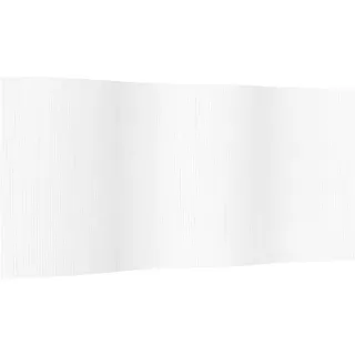 vidaXL Paravent Weiß 165x400 cm Bambus