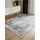basic Waschbarer Teppich Blau 80x150 cm Vintage-Stil Teppich im Used-Look
