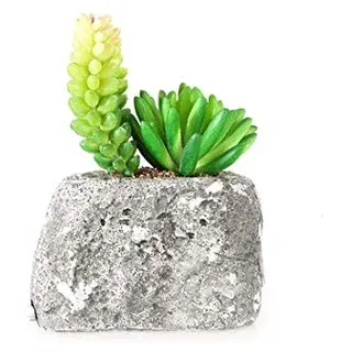 Desconocido B And B Blumentopf, Stein, Grau, Einheitsgröße